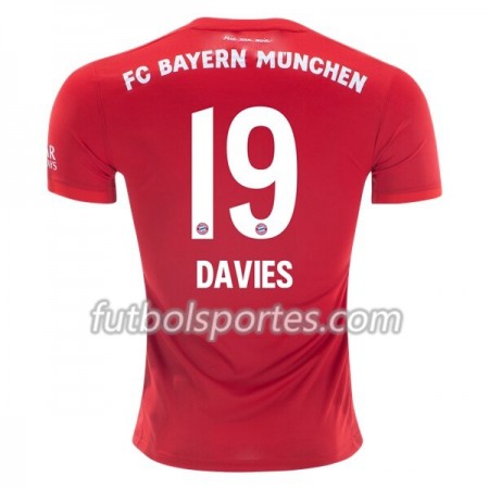 Camisetas Bayern de Múnich Alphonso Davies 19 Primera Equipacion 2019/2020
